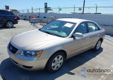 2008 Hyundai Sonata Gls from USA, damaged, VIN 5NPET46C58H344802